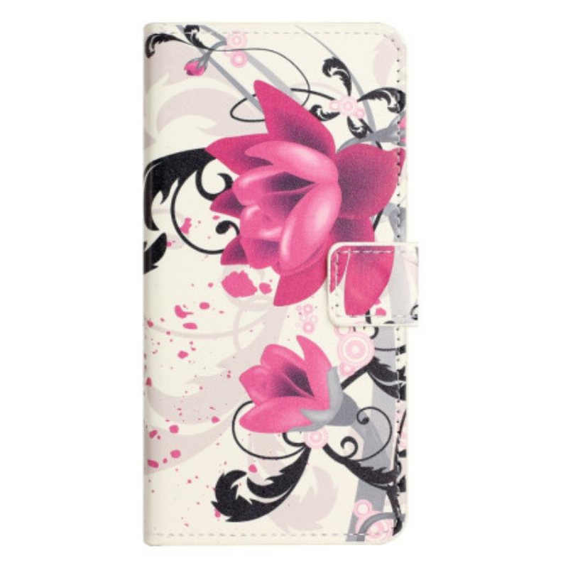 Folio Deksel Samsung Galaxy A15 5g Lotus