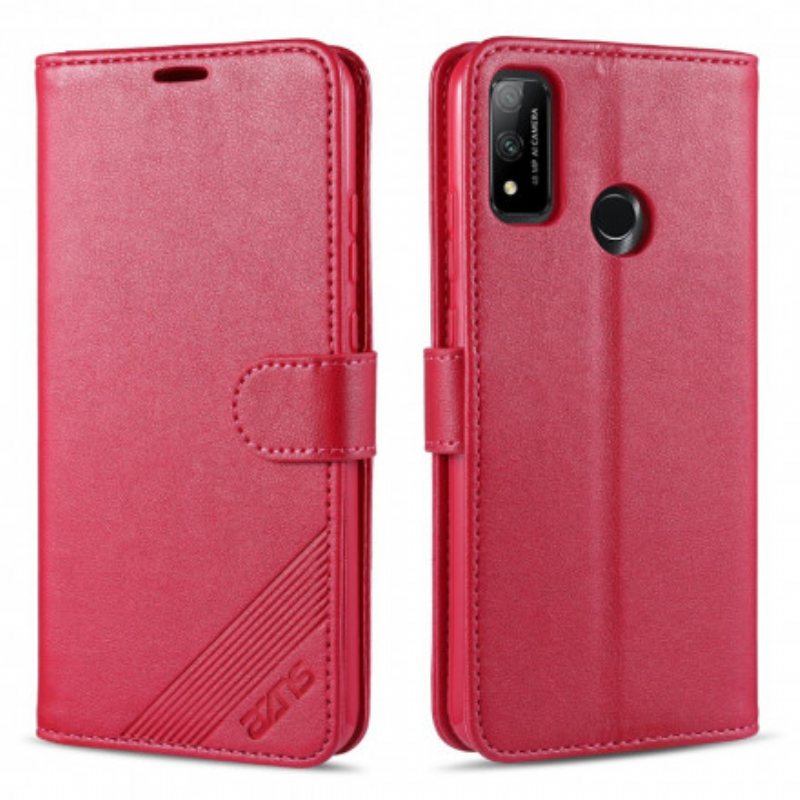 Folio Deksel Til Huawei P Smart 2020 Azns Imitert Skinn