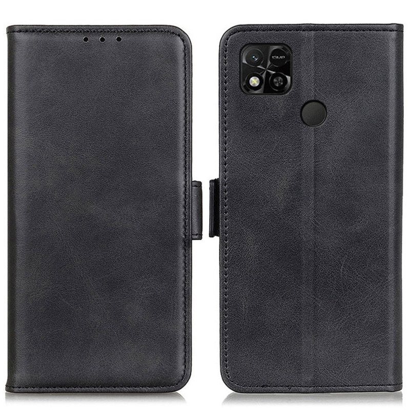 Folio Deksel Til Xiaomi Redmi 10A Dobbel Lås