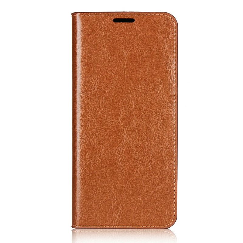 Beskyttelse Deksel Til Xiaomi Redmi Note 9 Folio Deksel Ekte Lær