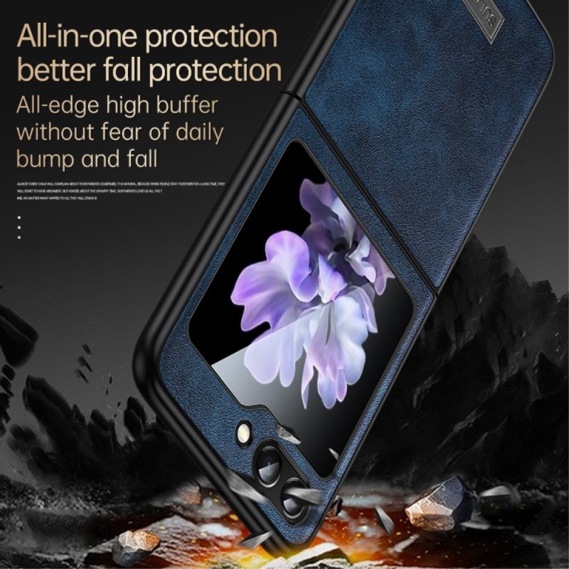 Deksel Samsung Galaxy Z Flip 5 Mobildeksel Kunstskinn Sulada