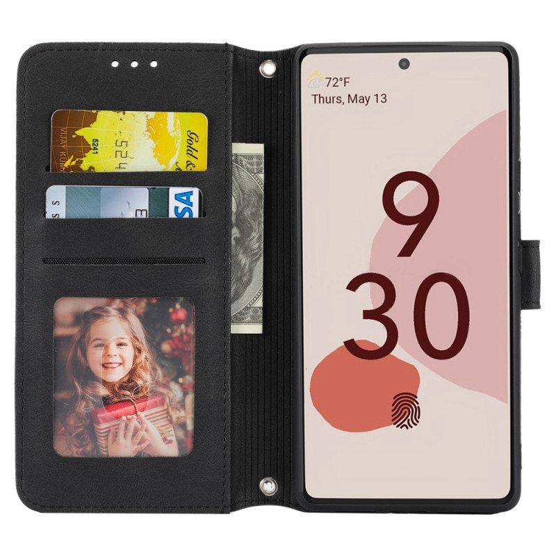 Lærdeksel Til Google Pixel 6 Pro Blondesømmer