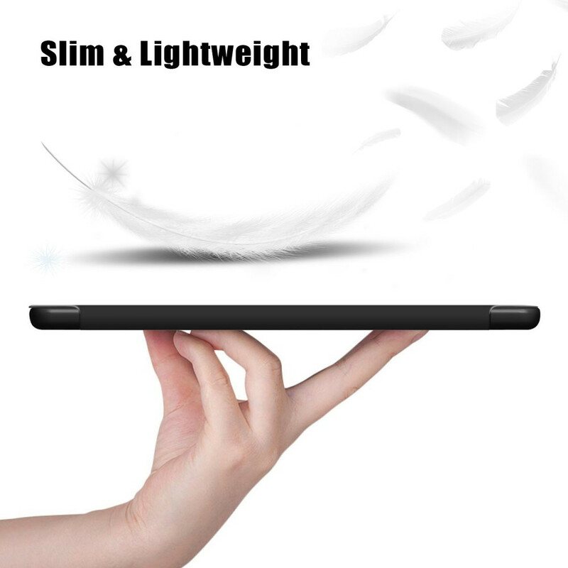 Beskyttelse Deksel Til iPad Air (2022) (2020) Litchi Stylus Holder I Imitert Skinn
