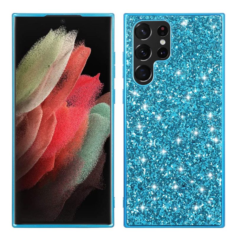 Deksel Til Samsung Galaxy S24 Ultra 5g Glitrende Glitter