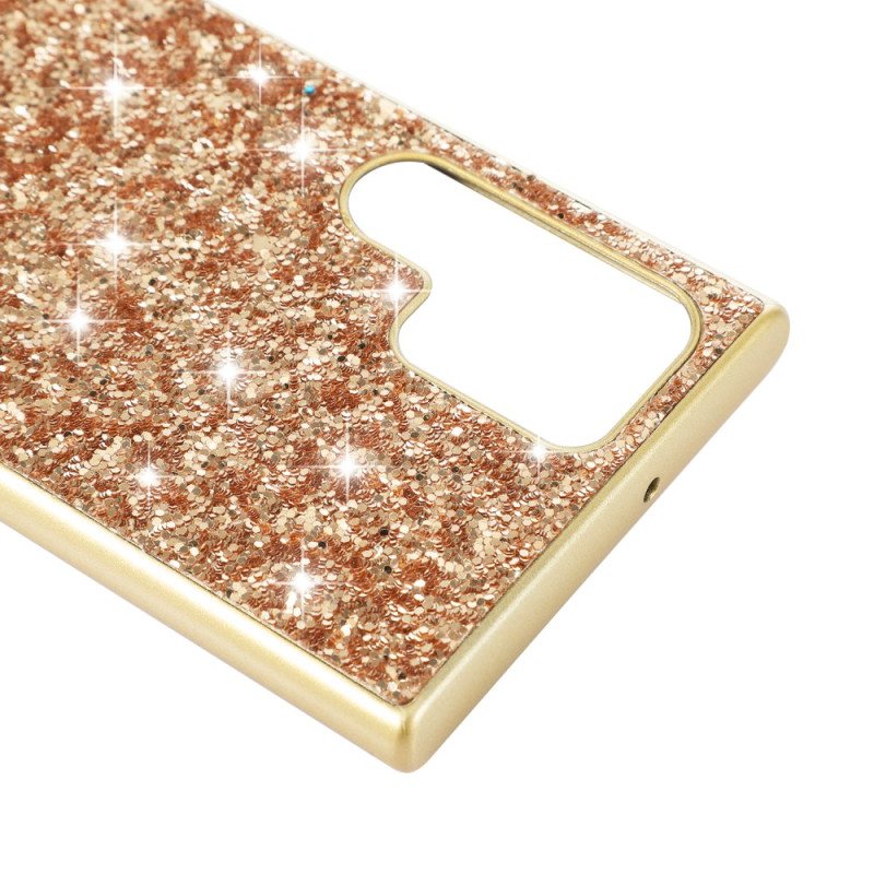Deksel Til Samsung Galaxy S24 Ultra 5g Glitrende Glitter