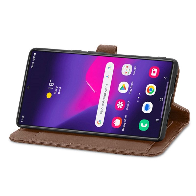 Folio Deksel Til Samsung Galaxy S24 Ultra 5g Diskret Blondereim
