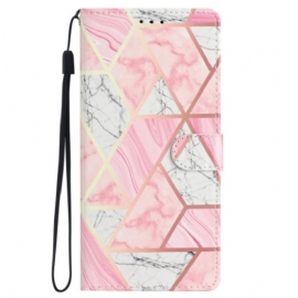 Etui Samsung Galaxy S24 Plus 5g Rosa Marmor