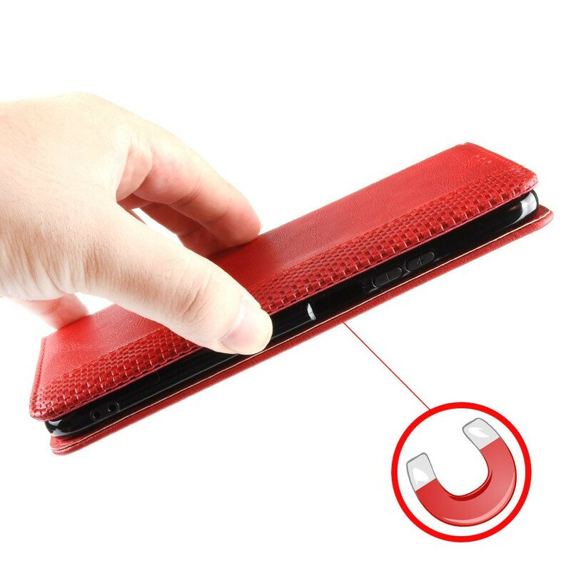 Beskyttelse Deksel Til Samsung Galaxy S20 Folio Deksel Stilisert Vintage Skinneffekt