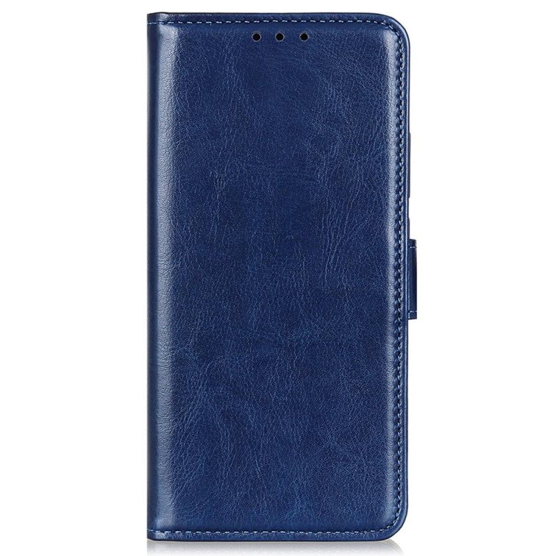 Folio Deksel Til Xiaomi 13 Lite Imitert Lakkskinn