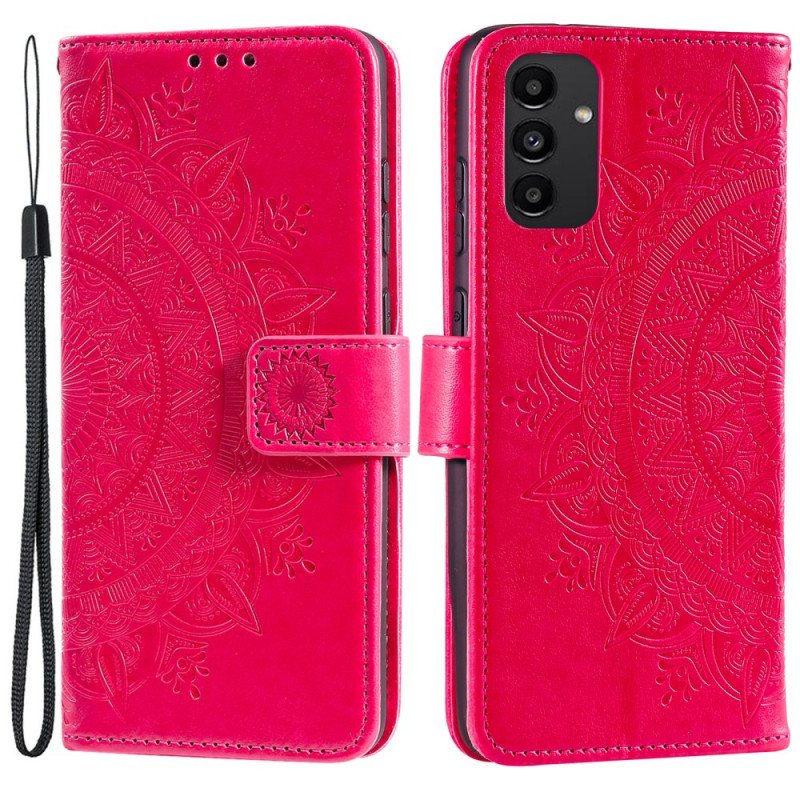 Folio Deksel Til Samsung Galaxy A13 Sol Mandala