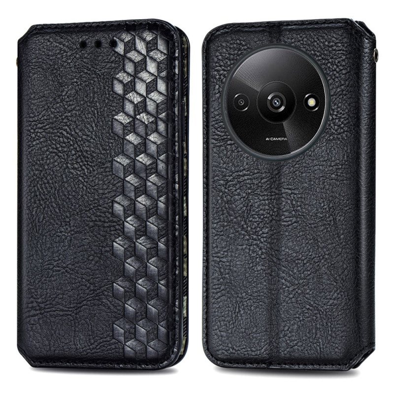 Folio Deksel Poco C61 Vintage Frise