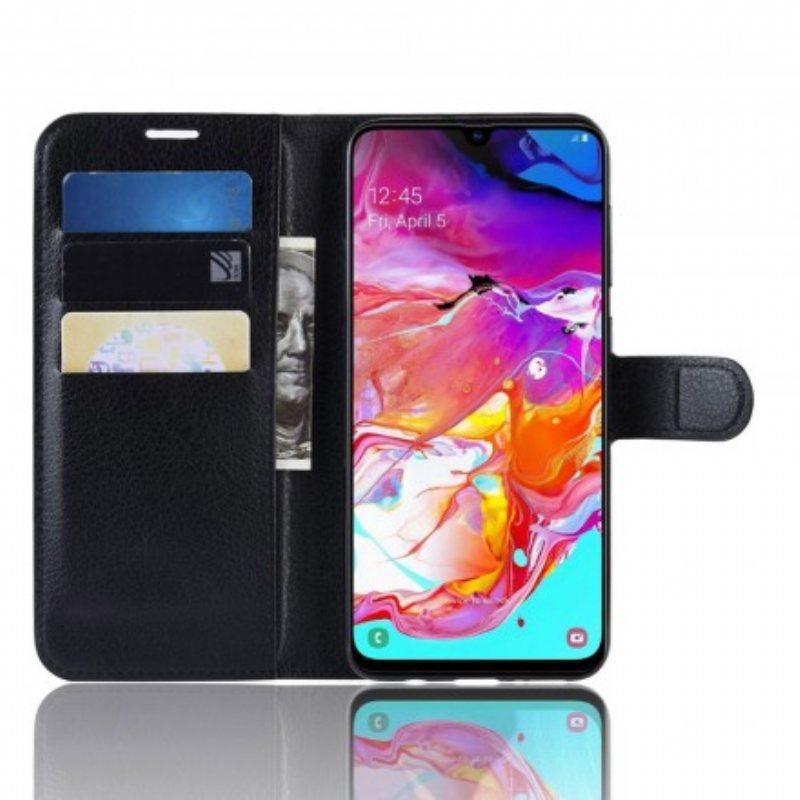 Lærdeksel Til Samsung Galaxy A70 Klassisk