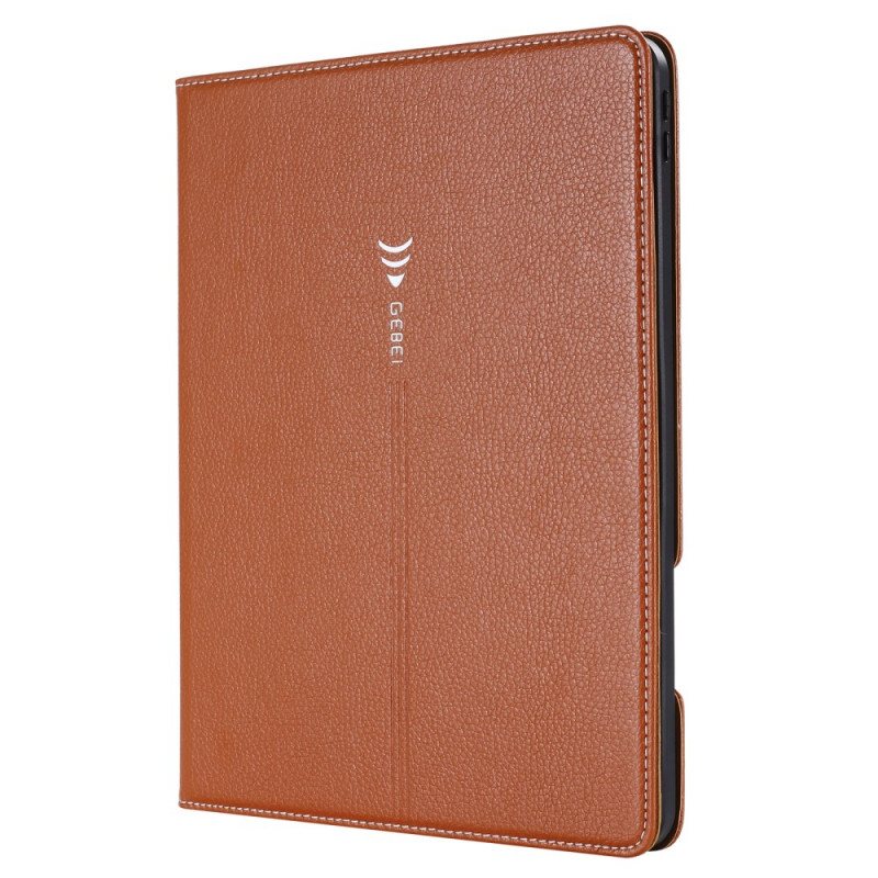 Etui Til iPad Pro 11" (2021) Gebei Imitert Litchi