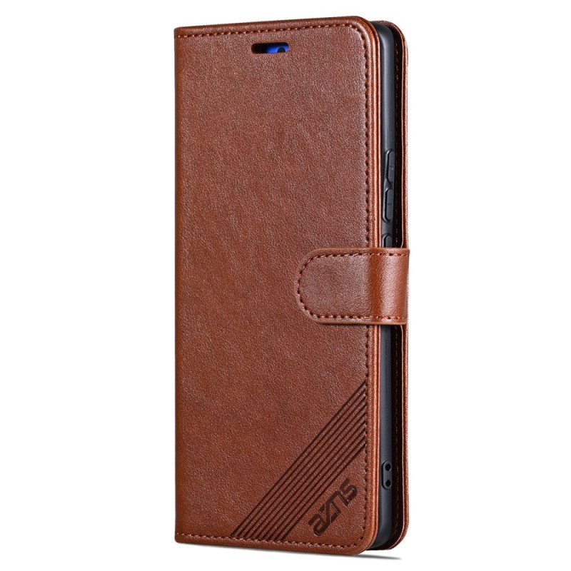 Lærdeksel Folio Deksel Honor Magic 6 Pro Azns