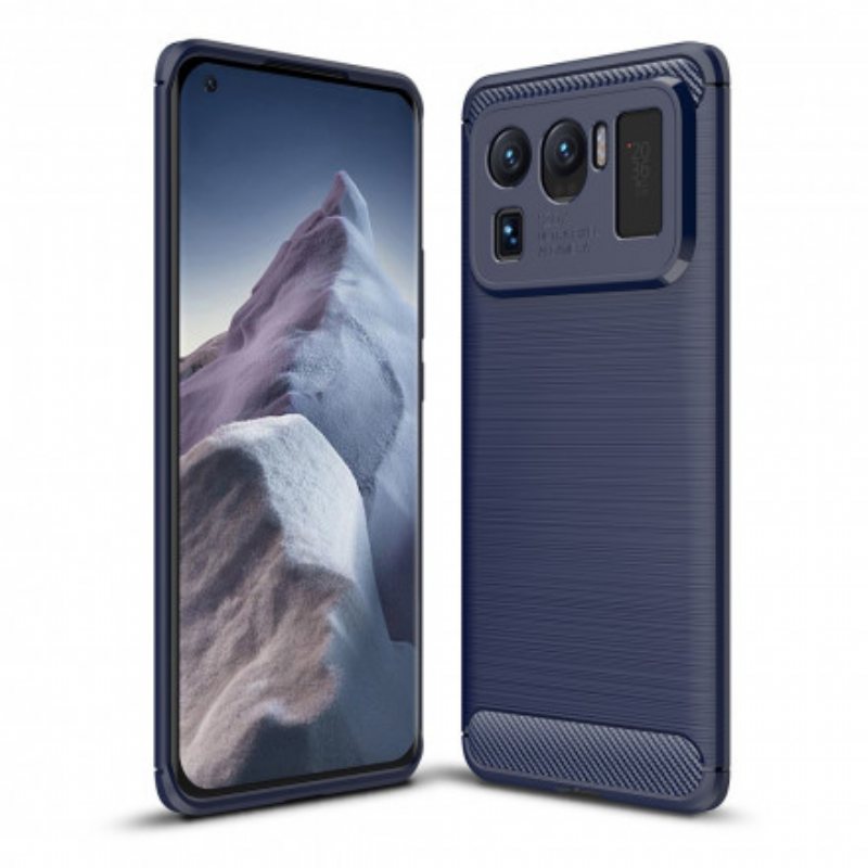 Deksel Til Xiaomi Mi 11 Ultra Børstet Karbonfiber