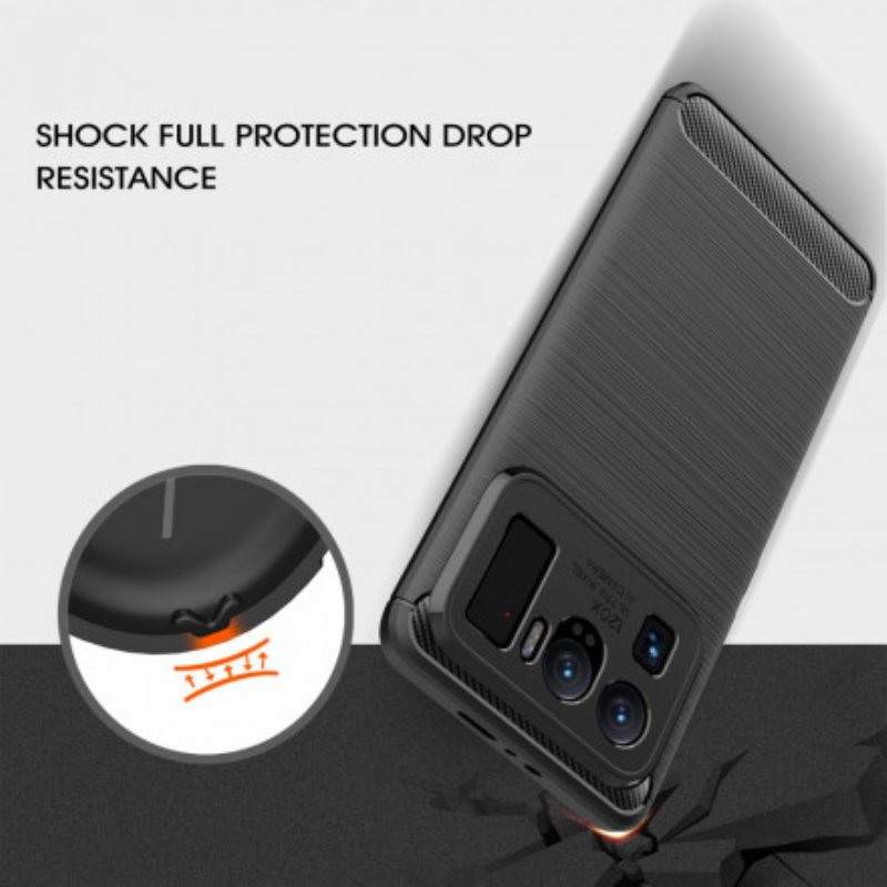 Deksel Til Xiaomi Mi 11 Ultra Børstet Karbonfiber