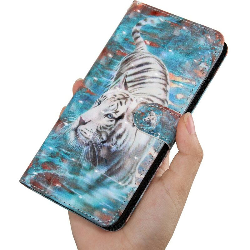 Folio Deksel Til OnePlus Nord CE 5G Tiger I Vann