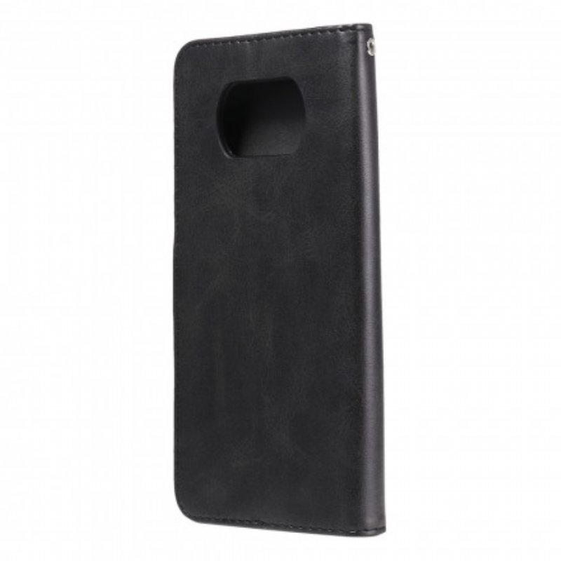 Folio Deksel Til Poco X3 / X3 Pro / X3 NFC Vintage Myntpung