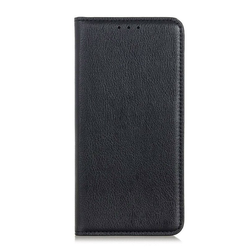 Beskyttelse Deksel Til iPhone 12 / 12 Pro Folio Deksel Litchi Split Leather Business
