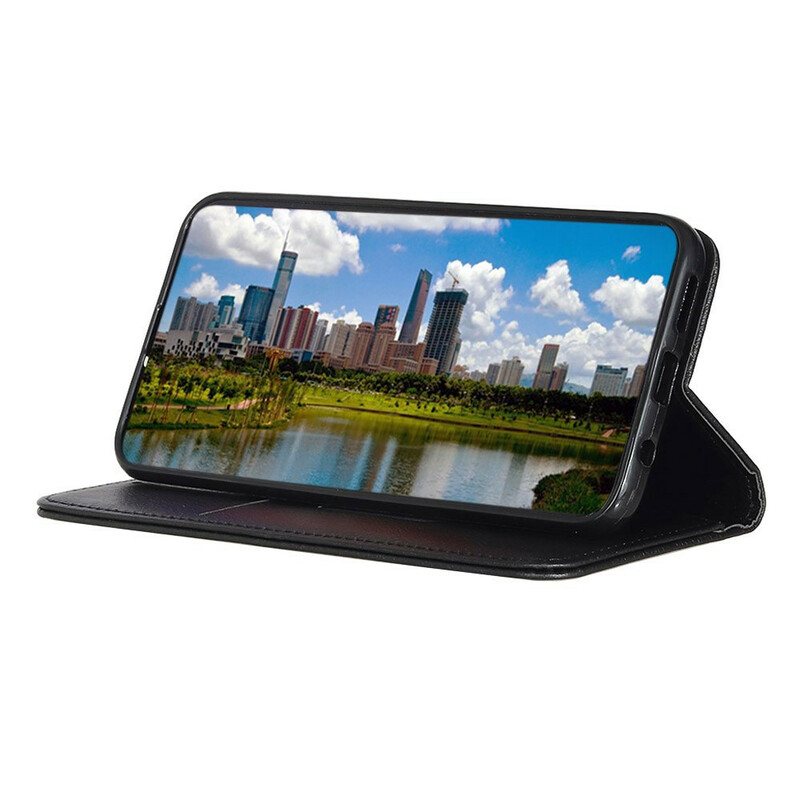 Beskyttelse Deksel Til iPhone 12 / 12 Pro Folio Deksel Litchi Split Leather Business