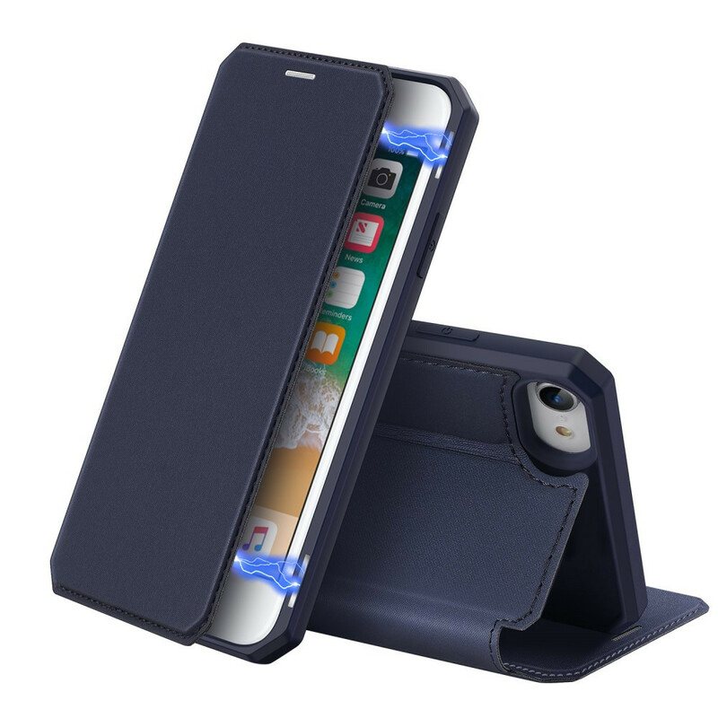 Beskyttelse Deksel Til iPhone SE 3 / SE 2 / 8 / 7 Folio Deksel Skin X-serien Dux Ducis