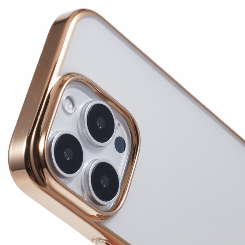 Deksel Til iPhone 16 Pro Max Metal Effect Edge X-level