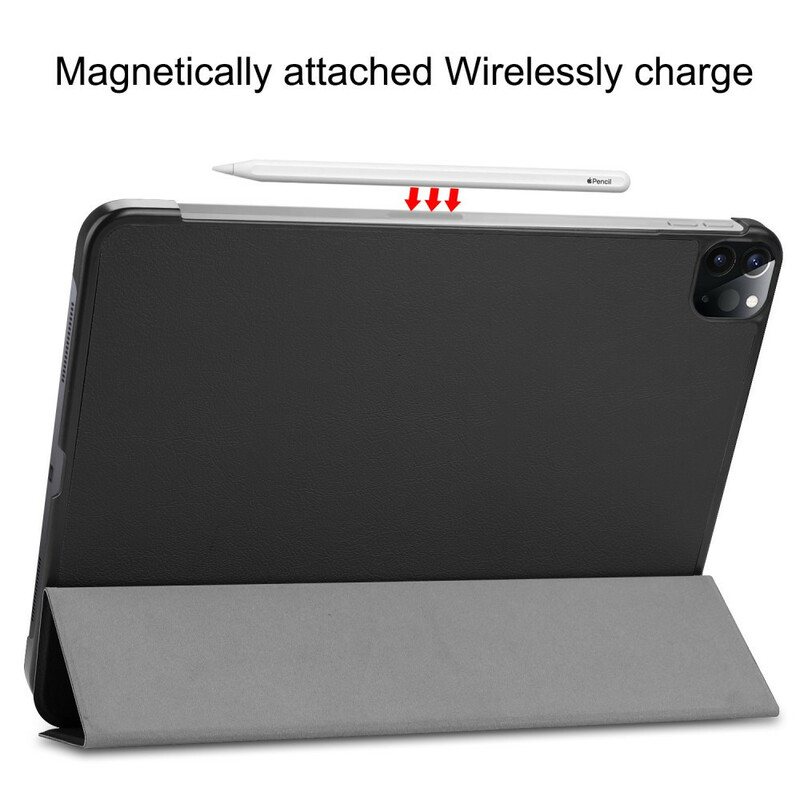 Beskyttelse Deksel Til iPad Pro 12.9" (2021) Fold Charger Blyantholder
