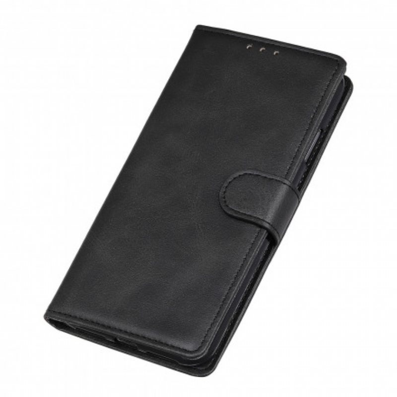 Lærdeksel Til Oppo A94 5G Retro Matt Skinneffekt