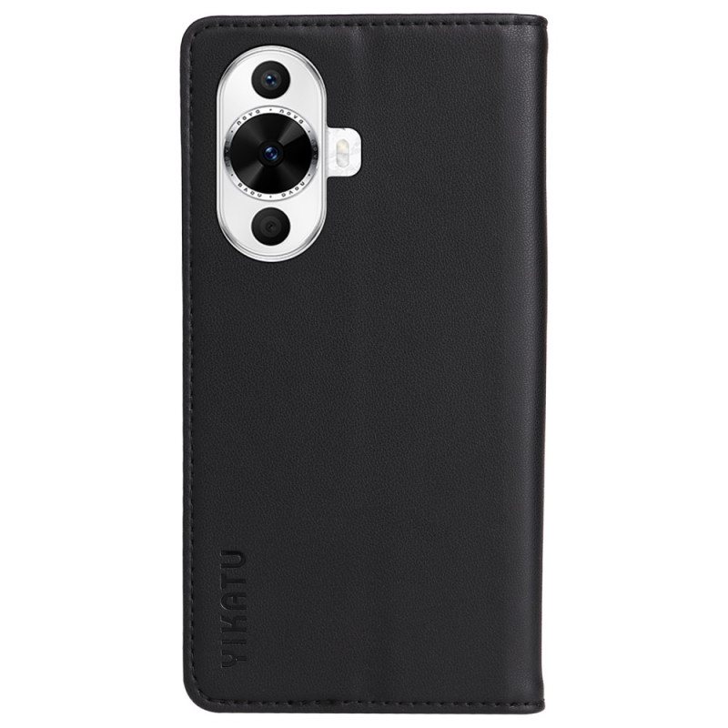 Folio Deksel Lær Huawei Nova 12s Mobildeksel Yikatu