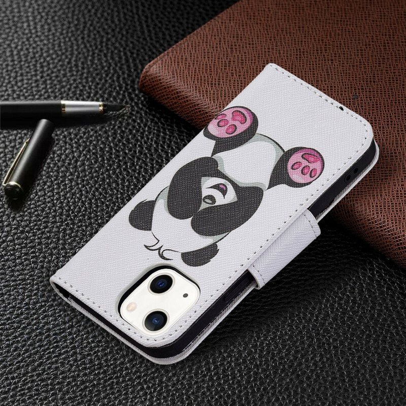 Lærdeksel Til iPhone 13 Mini Panda Moro