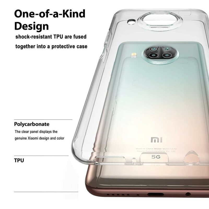 Deksel Til Xiaomi Mi 10T Lite Gjennomsiktig