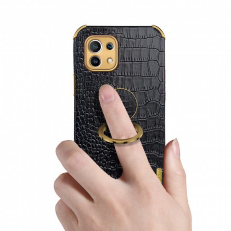 Deksel Til Xiaomi Mi 11 (5G) X-case Krokodillehudeffekt