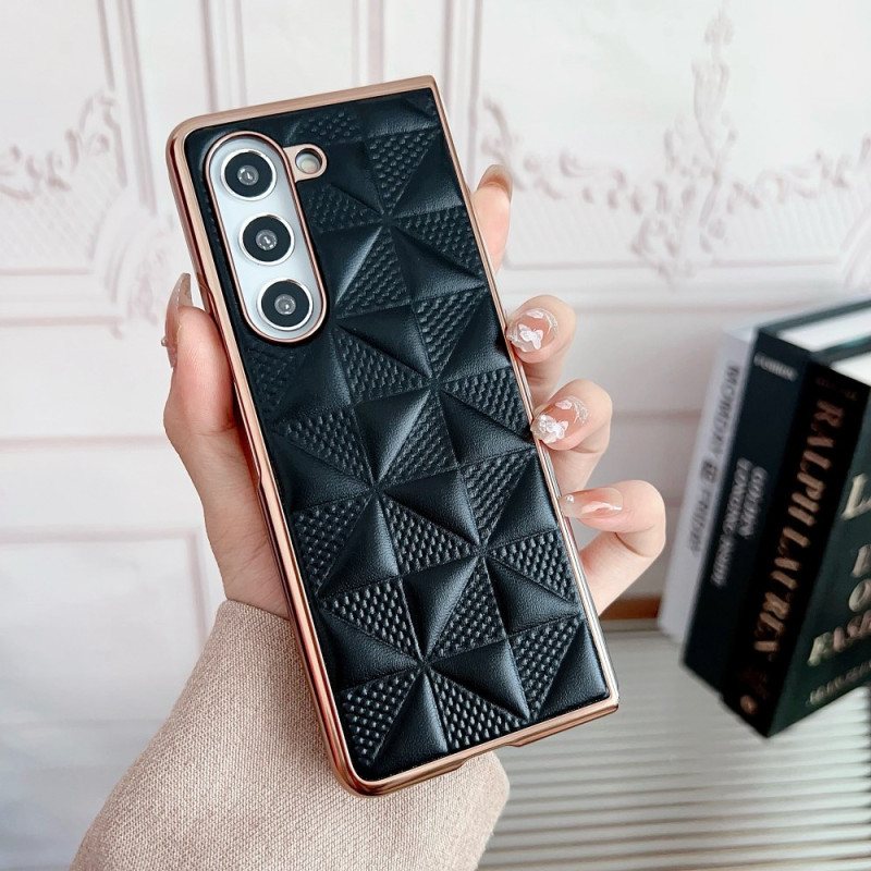 Deksel Samsung Galaxy Z Fold 6 Vattert Beskyttelse Deksel
