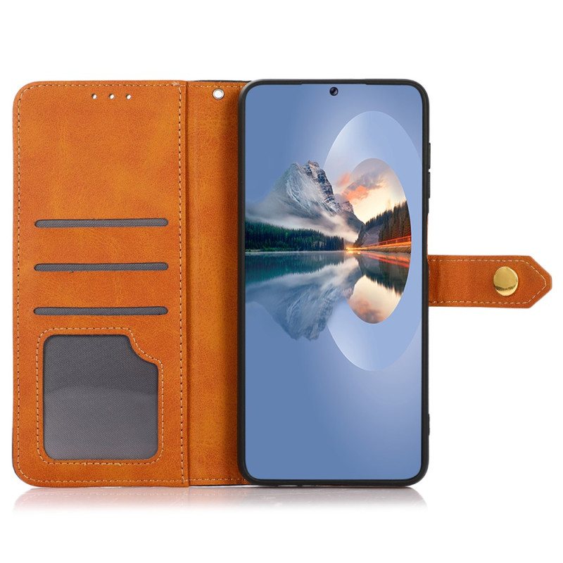 Folio Deksel Til Xiaomi Redmi Note 13 Pro Plus 5g Vintage Khazneh Lås