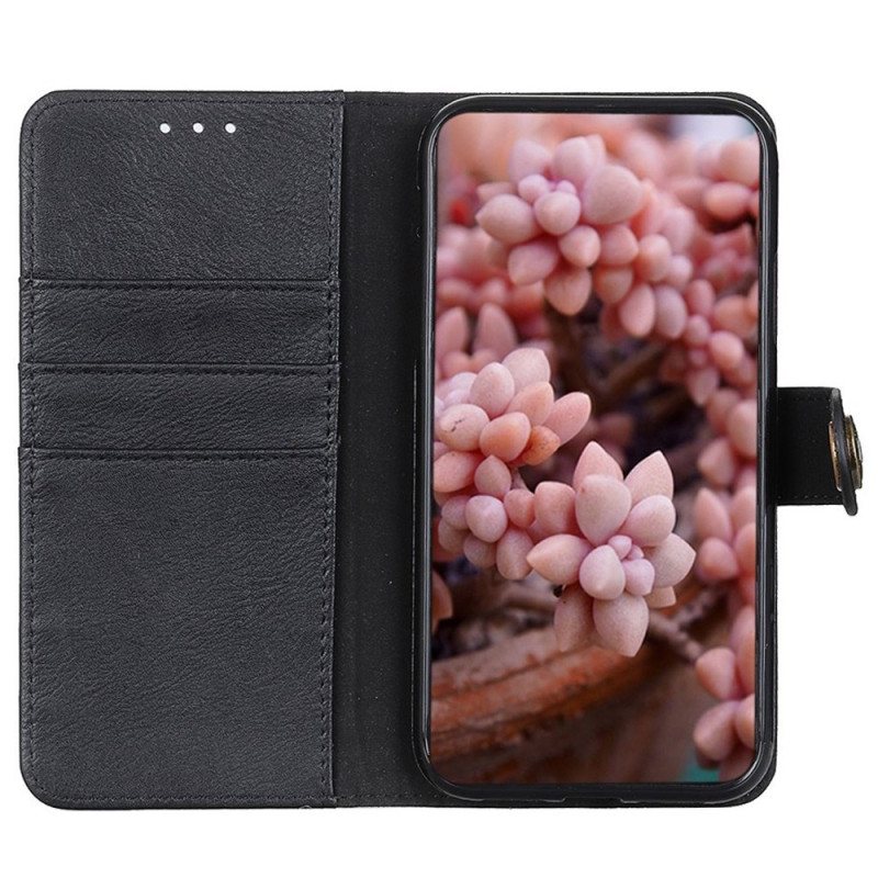 Lærdeksel Folio Deksel Xiaomi Redmi Note 13 Pro Plus 5g Mobildeksel Klassisk Khazneh