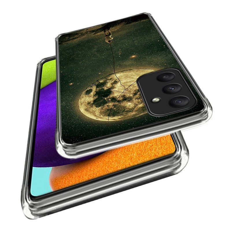 Deksel Samsung Galaxy A55 5g Mobildeksel Måne