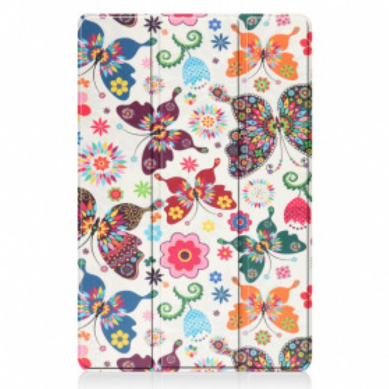 Beskyttelse Deksel Til Xiaomi Pad 5 Vintage Blomsterpennholder