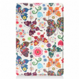 Beskyttelse Deksel Til Xiaomi Pad 5 Vintage Blomsterpennholder