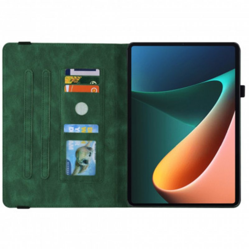 Case Til Xiaomi Pad 5 Stiliserte Sommerfugler