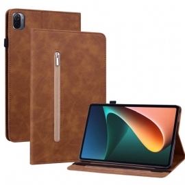 Folio Deksel Til Xiaomi Pad 5 Myk Eleganse I Kunstskinn
