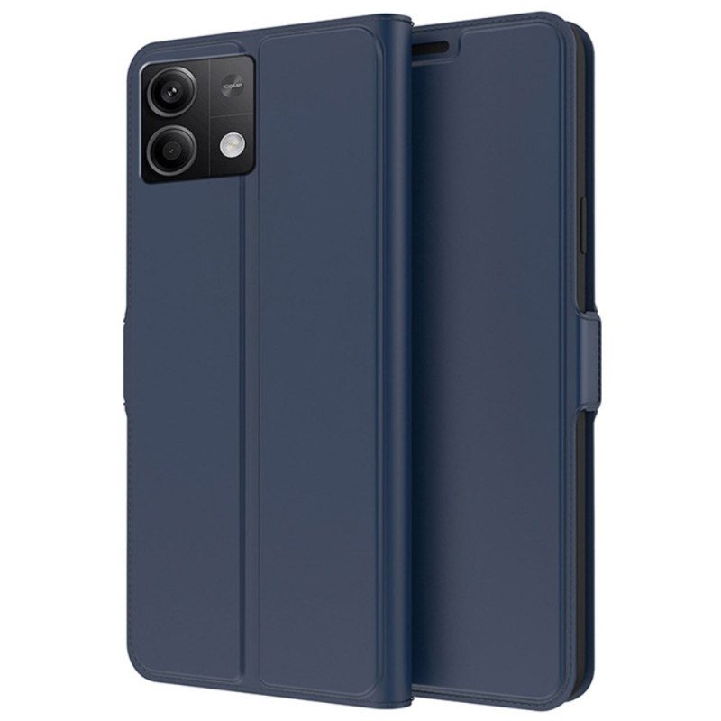 Folio Deksel Xiaomi Redmi Note 13 5g Ultra Fin Beskyttelse Deksel