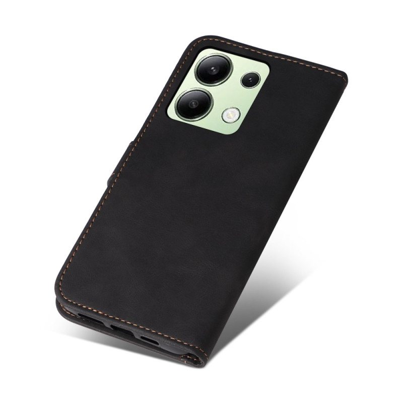 Folio Deksel Xiaomi Redmi Note 13 4g Trefarget Med Stropp