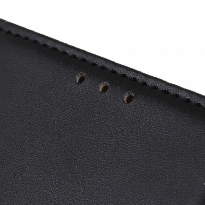Folio Deksel Til Xiaomi 11T / 11T Pro Vanlig Kunstskinn