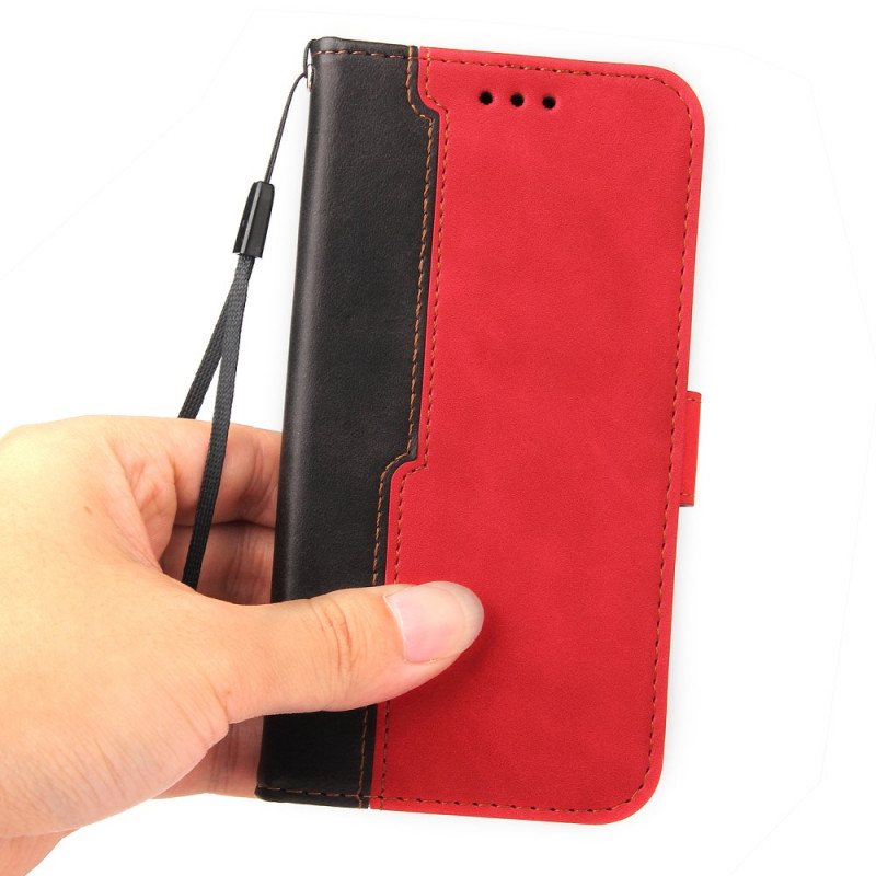 Folio Deksel Til Samsung Galaxy M32 To-tone